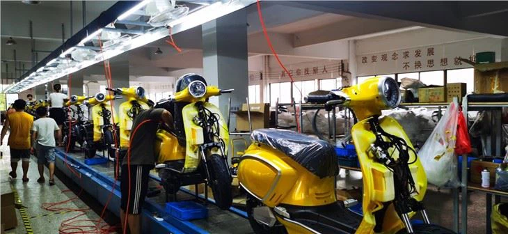 2023 E-Biene 60V3000W 30Ah Vespa Street Moped Rotterdam Warehouse One-key Delivery in EU